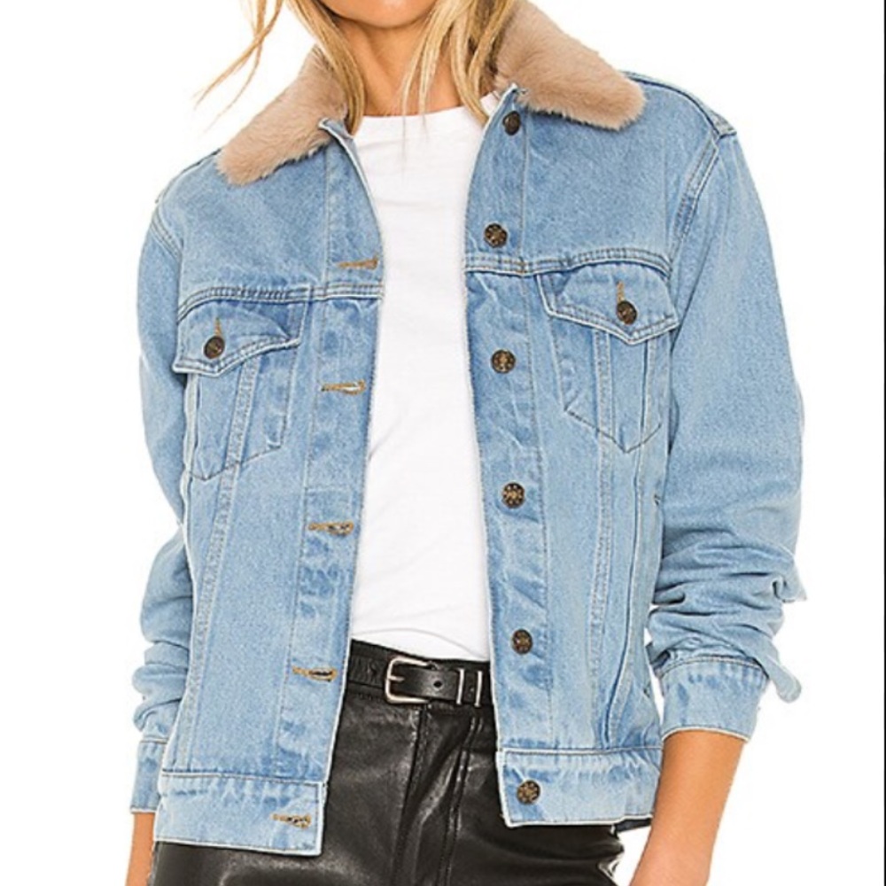 LONEWOLF JACKET WITH FAUX FUR COLLAR